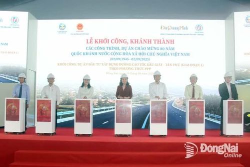 Khởi công Dự án Đầu tư xây dựng đường cao tốc Dầu Giây - Tân Phú (giai đoạn 1)