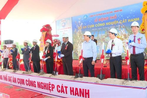 Động thổ Cụm công nghiệp Cát Hanh, tổng vốn đầu tư gần 433 tỷ đồng