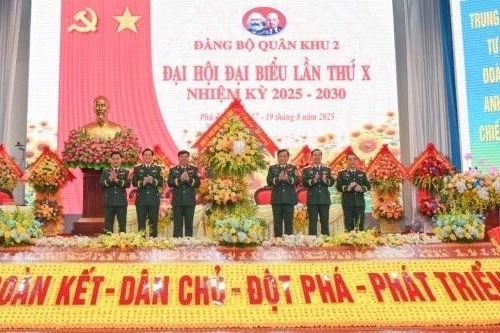 Đại hội đại biểu Đảng bộ Quân khu lần thứ X thành công tốt đẹp