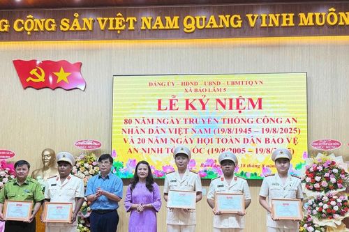Khen thưởng đột xuất tập thể, cá nhân phá vụ án tàng trữ gỗ trái phép