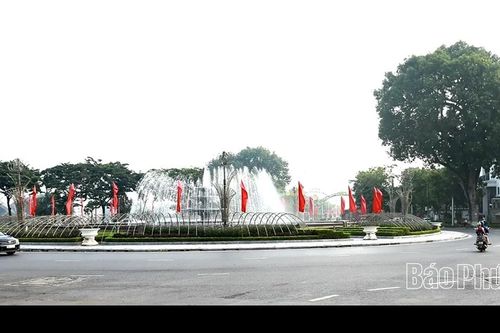 Phường Vĩnh Phúc chú trọng tuyên truyền trực quan phục vụ đại hội Đảng bộ các cấp