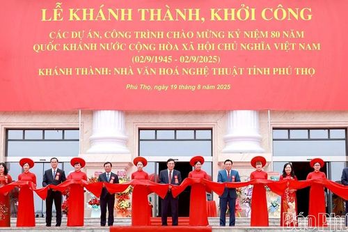 Lễ khánh thành dự án Nhà Văn hóa nghệ thuật tỉnh