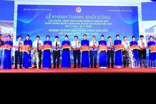 Lễ khánh thành Hồ chứa nước Cánh Tạng