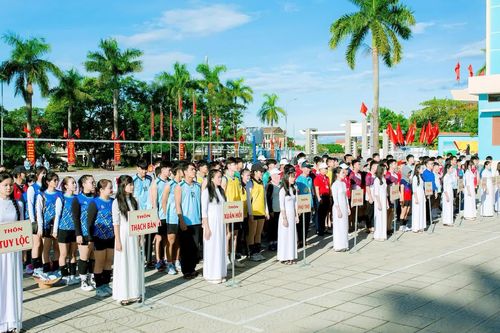 Xã Lệ Thủy: Khai mạc giải bóng chuyền nam, nữ năm 2025