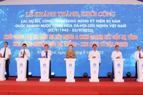 Khánh Hòa: Khởi công Khu công nghiệp Dốc Đá Trắng hơn 1.800 tỷ đồng