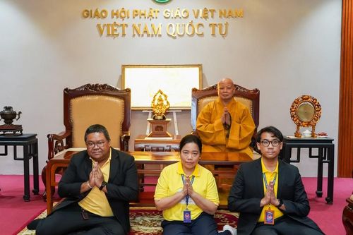Phái đoàn Tổng Lãnh sự Vương quốc Thái Lan thăm, làm việc với Ban Trị sự GHPGVN TP.HCM tại Việt Nam Quốc Tự