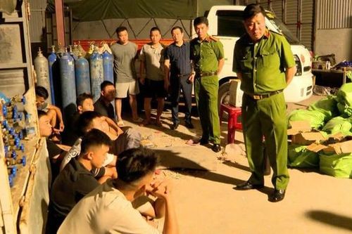 Phá đường dây mua bán khí cười liên tỉnh quy mô lớn