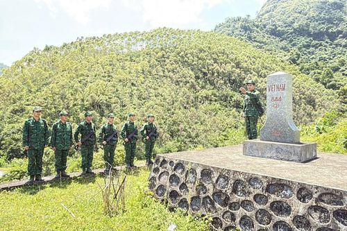 Đồn Biên phòng Cửa khẩu Lý Vạn tổ chức trên 70 lượt tuần tra bảo vệ biên giới