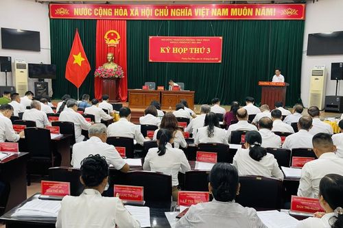 Kỳ họp thứ 3 HĐND phường Thục Phán, khóa I