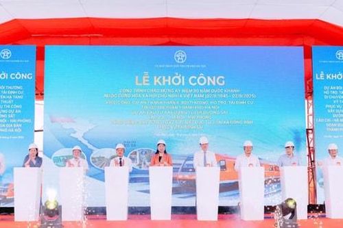 Khởi công dự án tái định cư phục vụ tuyến đường sắt Lào Cai - Hà Nội - Hải Phòng