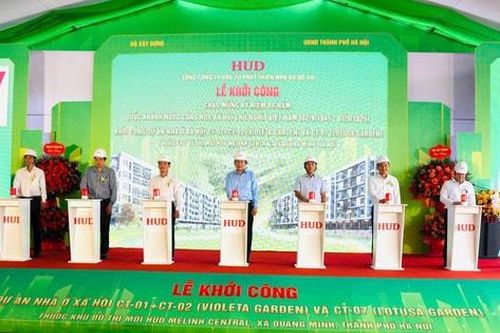 3 dự án nhà ở xã hội được khởi công tại Hà Nội và thành phố Hồ Chí Minh