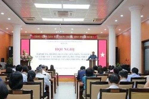 Thống nhất trong thực hiện nghiệp vụ về lĩnh vực y tế đối với xã, phường