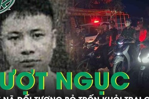 Chân dung đối tượng vừa 'vượt ngục' tại Nghệ An, huy động hàng trăm người truy bắt