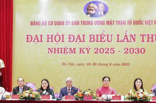 Đại hội đại biểu Đảng bộ Cơ quan UBTƯ MTTQ Việt Nam lần thứ I, nhiệm kỳ 2025-2030
