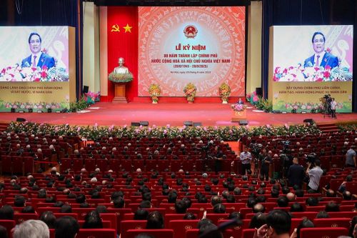 Lễ kỷ niệm trọng thể 80 năm thành lập Chính phủ