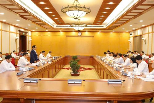 Bộ Chính trị duyệt Đại hội đại biểu Đảng bộ tỉnh Thanh Hóa lần thứ XX