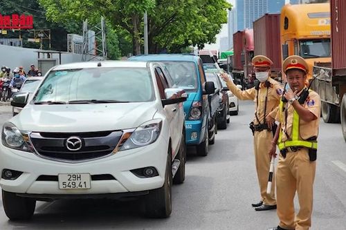 Cục CSGT thông báo lịch hạn chế phương tiện vào Hà Nội dịp 2/9