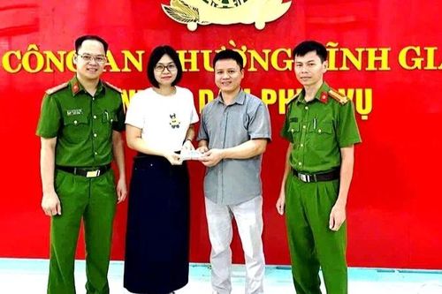 Thanh Hóa: Giao trả gần 80 triệu đồng cho người bỏ quên