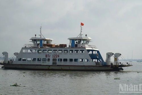 Phà tạm Rạch Miễu dừng hoạt động
