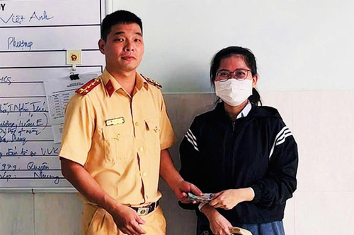 Hành động đẹp của Đại úy Đào Văn Quyết