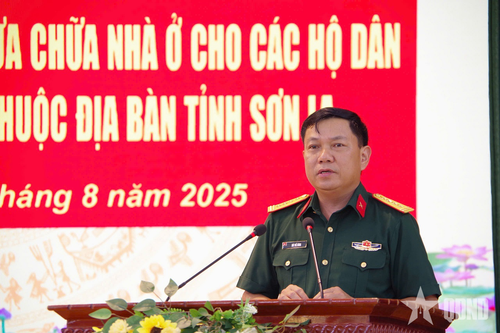 Sư đoàn 316 giao nhiệm vụ xây dựng, sửa chữa nhà ở cho nhân dân tỉnh Sơn La