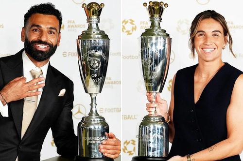 Salah ẵm giải thưởng Cầu thủ hay nhất năm 2025 của PFA