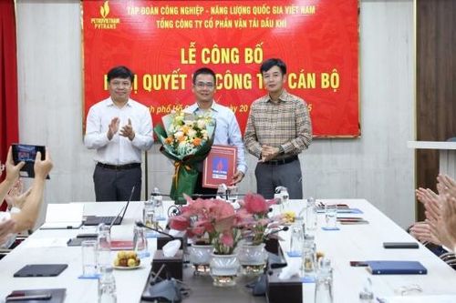 Ông Lê Mạnh Tuấn được bổ nhiệm giữ chức Thành viên HĐQT PVTrans