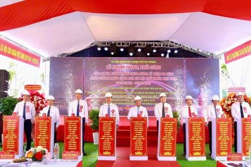 Hải Phòng khởi công nhóm các dự án, công trình trọng điểm khu vực phía tây thành phố