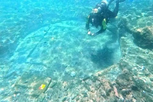 Các nhà khảo cổ dưới nước phát hiện nhà tắm La Mã cổ tại thành phố chìm Baiae