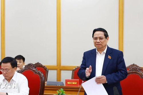 Thủ tướng chủ trì làm việc với Ban Thường vụ các Tỉnh ủy Sơn La, Thanh Hóa