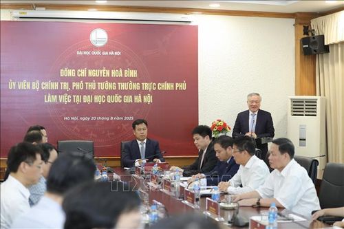 Phó Thủ tướng Nguyễn Hòa Bình: Đại học Quốc gia Hà Nội 'đi tắt đón đầu' đổi mới sáng tạo