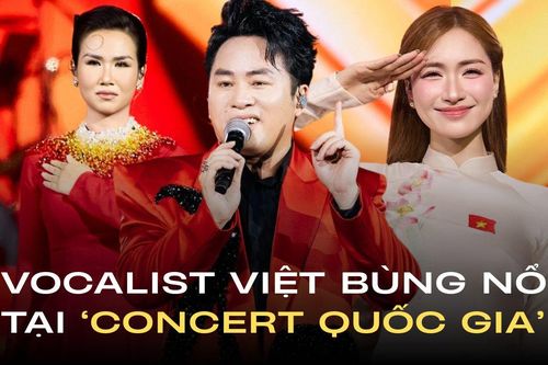 Tùng Dương, Võ Hạ Trâm và Hòa Minzy bùng nổ tại 'concert quốc gia': Tín hiệu đáng mừng cho vocalist Việt Nam