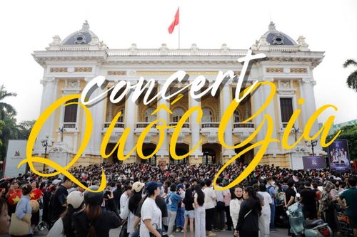Hàng nghìn bạn trẻ xếp hàng 'săn vé' concert quốc gia, hình ảnh 'khối yêu nước' ai nhìn cũng thấy tự hào