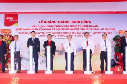 Vietjet khởi công trung tâm Kỹ thuật bảo dưỡng tàu bay tại Long Thành - Bước tiến mới của hàng không Việt Nam