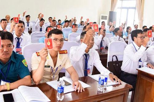 Đảng bộ xã Vĩnh Điều tổ chức đại hội nhiệm kỳ 2025 - 2030
