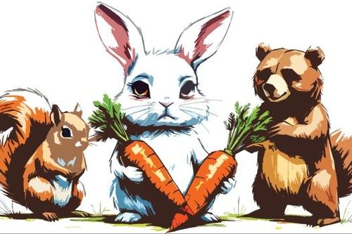 Dành cho các em: Chú thỏ trung thực
