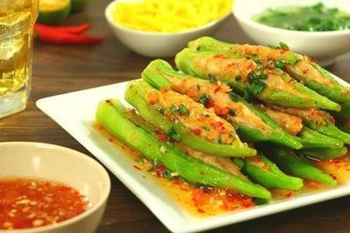 Đậu bắp nướng
