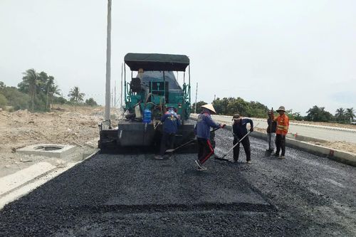 Đường Lê Duẩn đoạn 3 chậm tiến độ