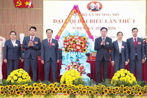 Đảng bộ xã Mường Mô: Đại hội Đại biểu lần thứ I, nhiệm kỳ 2025 – 2030
