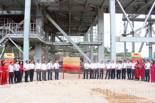 Khánh thành công trình chào mừng Đại hội đại biểu Đảng bộ Tập đoàn Công nghiệp Than và Khoáng sản Việt Nam