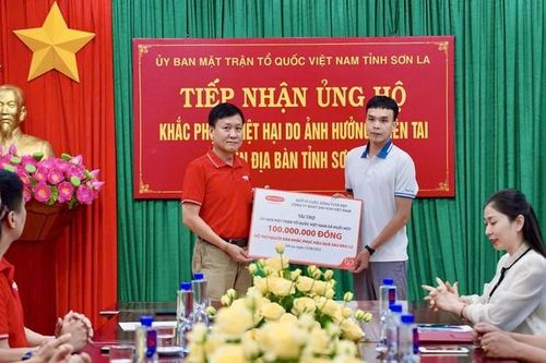 Dai-ichi Life Việt Nam hỗ trợ hơn 440 triệu đồng giúp nhân dân khắc phục hậu quả sau thiên tai tại 3 tỉnh: Sơn La, Điện Biên và Nghệ An