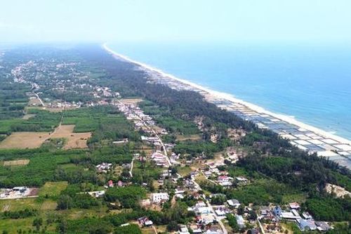 Đường ven biển Dung Quất - Sa Huỳnh gần 19km sẽ được chỉnh tuyến thẳng