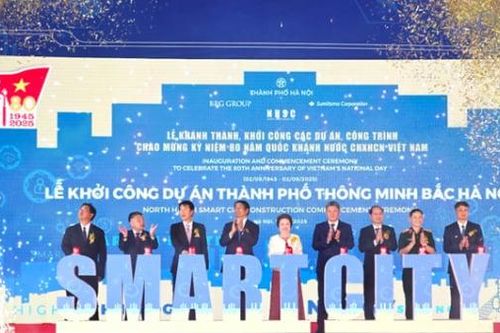 Chính thức khởi công dự án Thành phố thông minh Bắc Hà Nội