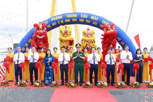 Hải Phòng khánh thành cầu Máy Chai nối trung tâm thành phố với đảo Vũ Yên