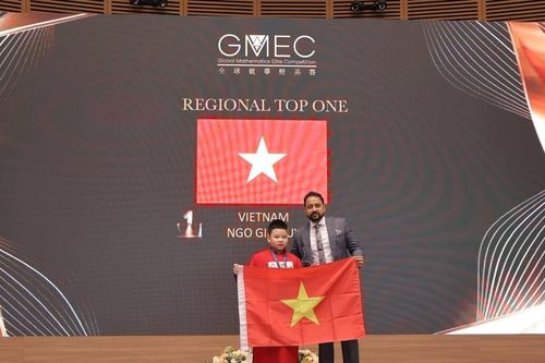 Ngọ Gia Huy - cậu bé của nhiều giải thưởng Toán học