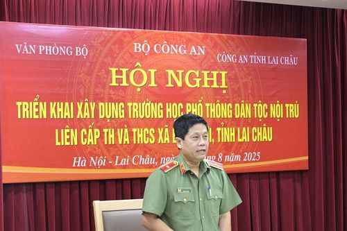 Triển khai xây dựng trường học phổ thông dân tộc nội trú liên cấp Tiểu học và Trung học cơ sở tại xã Pa Tần, tỉnh Lai Châu