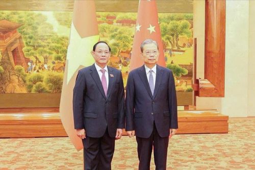 Phó Chủ tịch Quốc hội Trần Quang Phương hội kiến Ủy viên trưởng Nhân đại toàn quốc Trung Quốc Triệu Lạc Tế