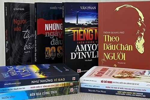 Nhà xuất bản CAND phát hành 10 tác phẩm đặc biệt chào mừng đại lễ