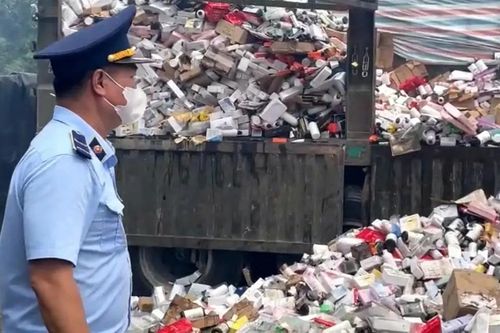 Tiêu hủy hơn 91.000 sản phẩm mỹ phẩm vi phạm