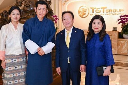 Quốc vương Bhutan và Hoàng hậu tới thăm Tập đoàn T&T Group